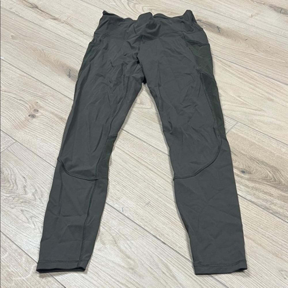 lululemon athletica Olive Wunder Train high rise tight 25’